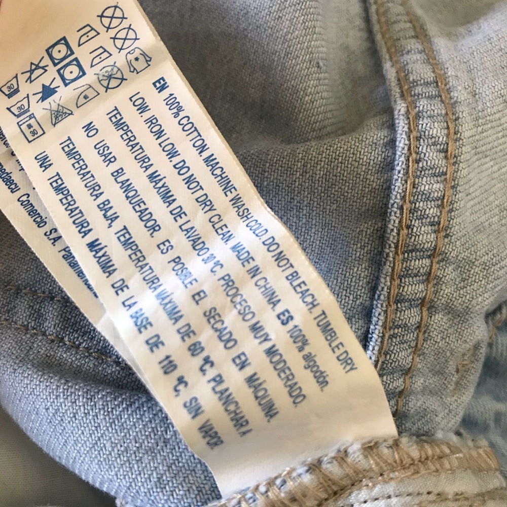 Forever 21 Light Blue Mom Jeans - Picture 8 of 13
